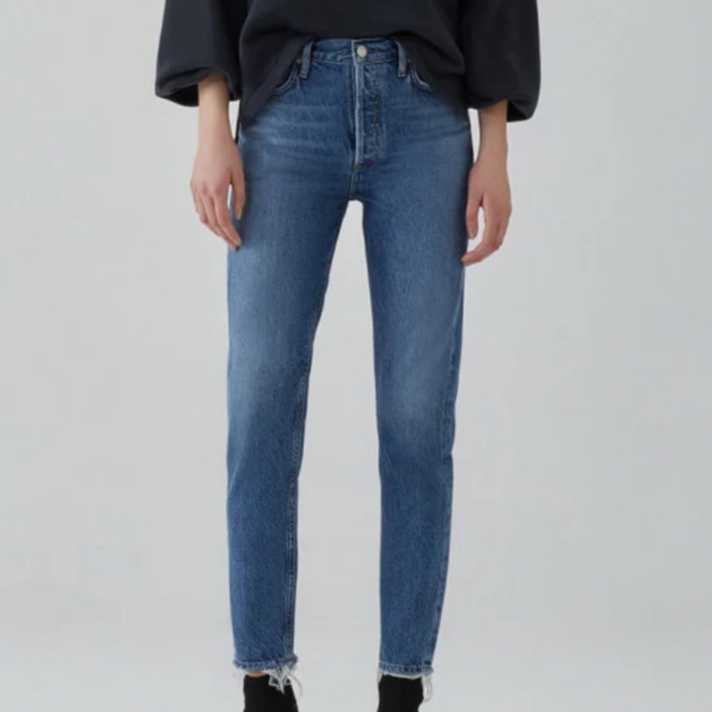 EUC AGOLDE Jamie High Rise Jean size 28